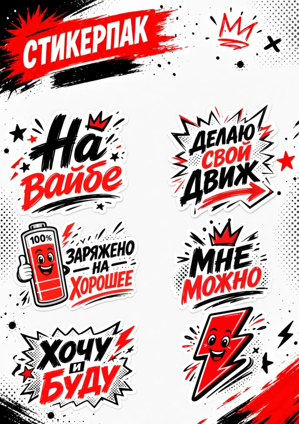 Авторский стикерпак