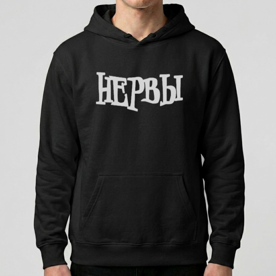 Худи, чёрная