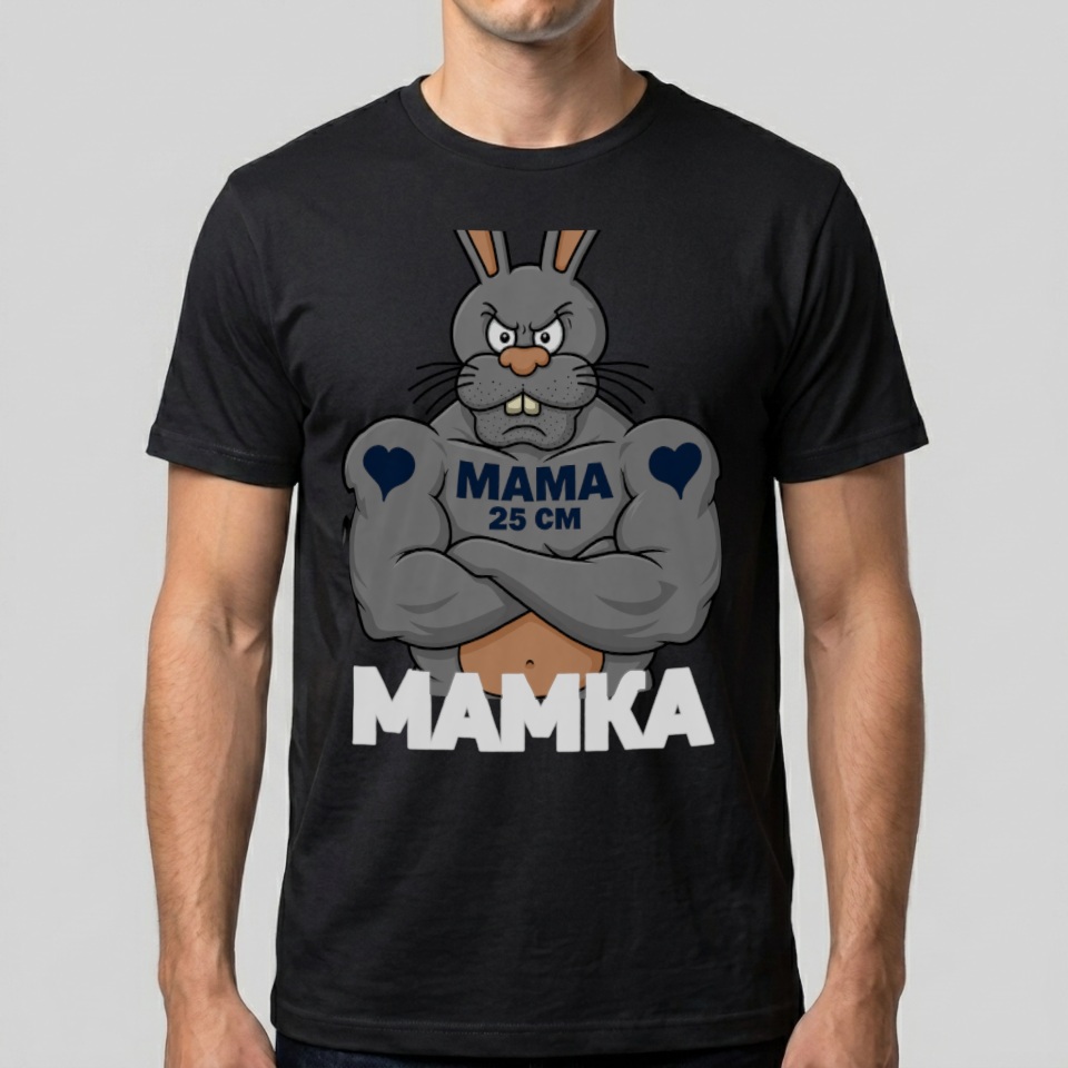 Футболка «Мамка» — чёрная